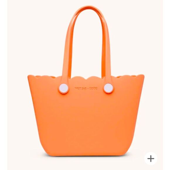 Rose Scalloped Versa Tote Coral - Picture 1 of 16